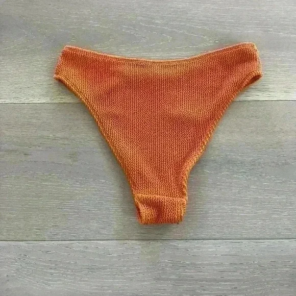 Nia Lynn by Nicole Williams English Sports Illustrated Maui Bikini Orange size s - Picture 10 of 10